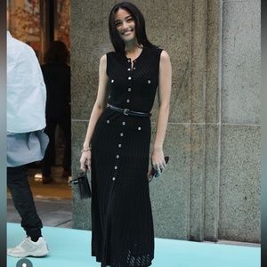 Sandro Tulleries Knit Dress